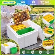 Queen Bee Breeding Box Bee Mating Box Foam Bee Hive Box Garden Pollination Case Beekeeping Equipment