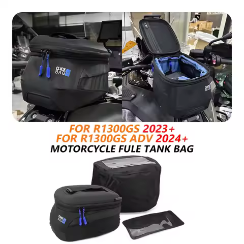 Motorcycle Tank Bag For BMW R1300GS Adventure GSA 2023-2025 Waterproof Quick Release Storage Case R1