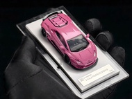 LB 1:64 Lamborghini Huracan Alloy Car Model Pink