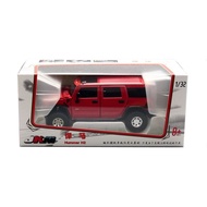 Jkm đồ chơi hợp kim 1:32 Xe hơi mô hình 2008 Hummer H2 off-road xe SUV âm thanh và ánh sáng sáu cửa 