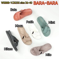 WS888-1CB2SG BARA BARA ORIGINAL jelly sandals soft rubber slippers for women imported sandals