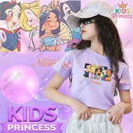 (24 Hours Delivery) In 2026! Crop Top Girls Short Sleeve T-Shirt Print A1257