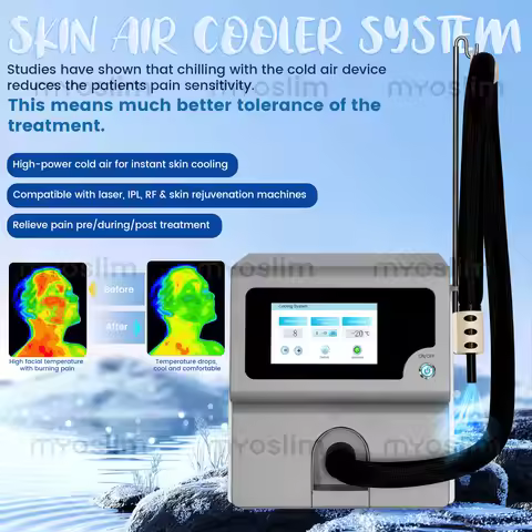Portable Skin Cooling Device -20 Degree Lase Treatment Skin Cooling Machine Lase Skin Cooling System