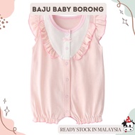 [ Baju Baby Borong ] 3m -24m Baby Girl Romper Princess Elegant Look Design C3311