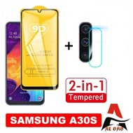 TEMPERED GLASS SAMSUNG A50 A50S A30S FULL COVER BONUS TEMPERED GLASS CAMERA SAMSUNG A50 A50S A30S