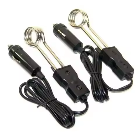 12V24V Car Immersion Heater Safe Warmer Electric Boiler Hot Coffee Fast Tea Stick Water Universal He