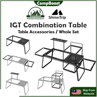 CampBoost SHINETRIP IGT Combination Table Module Camping Table Meja Camping Folding Table IGT Table