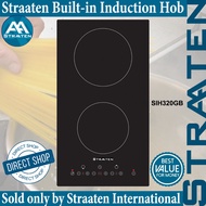 Straaten SIH320GB 30 cm 2 Zones Ceramic Glass Induction Hob 3.5kW with Touch Control