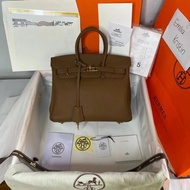 Preloved rec 2022 Togo Birkin Retourne 25 authentic stamp #U