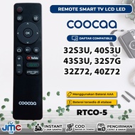 Remote Remot Smart TV Coocaa LCD LED 32S3U 40S3U 43S3U 32S7G 32Z72 40Z72