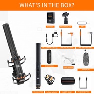 Comica Vm30 2.4G siêu hình tim Condenser Không Dây Shotgun Microphone Cho Máy Ảnh Điện Thoại thông m