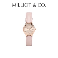 Milliot & Co Freja Silver Leather Analog Watches
