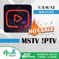 MS TV MSTV IPTV MSPLAYER FOR ANDROID BOX ANDROID TV SMART TV AUTHORISED DEALER - 1/2 Years - Anarki