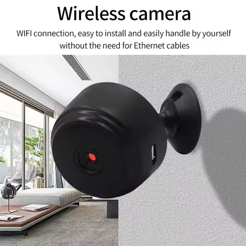 TTLOCK WiFi Mini Web Camera Camcorder Security Monitor Wireless HD Video Micro Camera Recorder Voice
