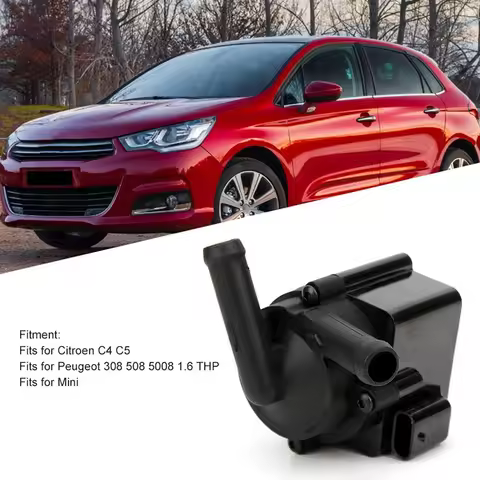 2X Turbo Electric Water Pump Without Bracket 9806790880 For Citroen C4 C5 308 508 5008 1.6 THP