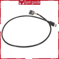 WIN USB 9Pin to USB C Secondary Screen PC LCD Screen 9Pin USB Cable Adapter