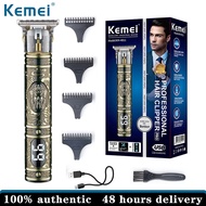 Kemei KM-4011โลหะเต็ม Clipper ผมมืออาชีพสำหรับผู้ชายตัดผมเครา Clipper ผมไฟฟ้า Clipper แบบชาร์จไฟได้