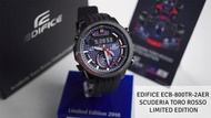 深水埗 有門市 Edifice 多功能 全新正貨 1年保養 CASIO 錶/卡西歐/男裝/手錶/卡西欧 ECB-800TR-2A ECB800TR-2A ECB-800TR-2 ECB800TR-2 Blue Watch/藍色/藍色錶/藍色手錶 #b923w
