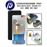 ISLANDHP _ LCD TOUCHSCREEN OPP0 A53 / A33 2020 / REALM 7i / C17 / A32 / A53S / A54 / A55 4G BLACK