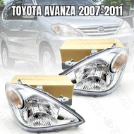 fit for  avanza 2007 2008 2009 2010 2011 car front halogen headlight head lamp automotive accessorie