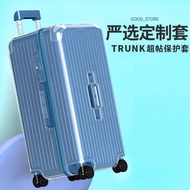 【Luggage protection cover】Suitable For Essential Protective Cover Transparent Luggage Trolley Trunk Plus 31 33 Inch Suitcase Cover rimowa