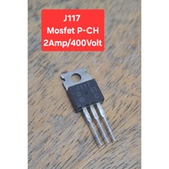 J117 Mosfet P-CH 2Amp/400Volt