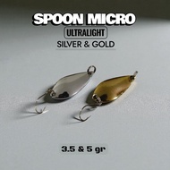 SPOON CASTING MICRO ULTRALIGHT 3.5 & 5 GRAM