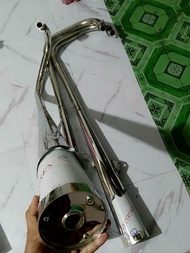 Bajaj ct100 old model version 2 chicken pipe stainless