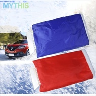 [MYTHIS] Car Snow Scraper Glove, 2-in-1 Design Warm Glove Car Cleaning, Ideal Scratch-Free Plastic S