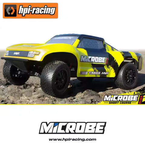 Hpi Racing Remote Control Short Course Off Road Truck Hpi Maverick 1/24 Microbe Sc Flux Brushless El