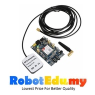 SIM808 GSM GPRS GPS Development Board Module IPX SMA & GPS Antenna SIM800A for Arduino board UNO R3 