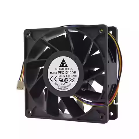 7000RPM 120mm X 38mm PFC1212DE High Speed CFM Cooling Fan 120x120x38mm 12v Delta 12038 120mm 4.80A f