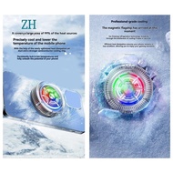 Ultrathin Magnetic Semiconductor Phone Cooler Ideal for Gaming Efficient Heat Sink Technology