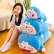 หลายขนาดน่ารักการ์ตูนโกหกยาวแมว Doraemon ตุ๊กตาผ้ากำมะหยี่ตุ๊กตาของเล่น Sleeping Hug หมอนเด็กของขวัญ