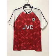 JC Arsenal 1990-1992 Retro Jersey Home Short Sleeve Football Shirt