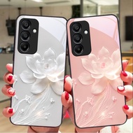 Colorful Lotus For Samsung Galaxy S25 Ultra S24 Plus A15 5G 54 4G 51 50 24 35 90 71 12 51 53 52S 80 