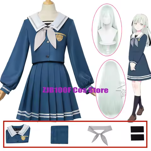 BanG Dream! It's MyGO Wakaba Mutsumi Cosplay Anime Mortis Costume Cosplay School Uniforms Suit Hallo