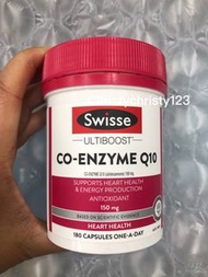 (大樽 180粒) ~Swisse Co-Enzyme Q10 輔酶 150MG ~到期日: 2026年 09月