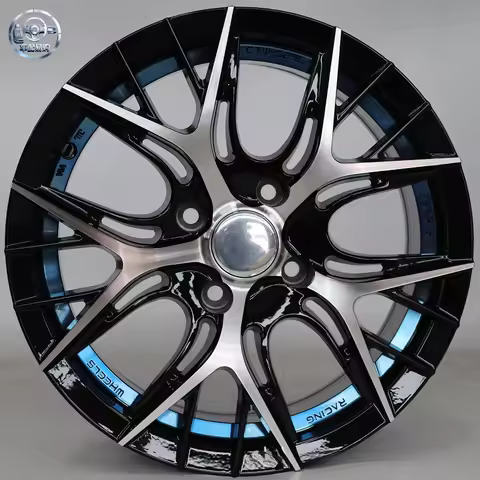 F50T1030 13inch 14inch 15inch Black Finish Modified Car Aluminum Alloy Wheel Rim