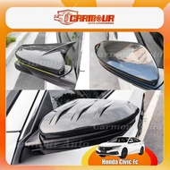 Honda Civic Fc 2016-2021+ Shark Side Mirror Cover M4 Style / Mugen Blade Style / Original Style Carb