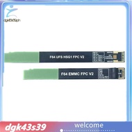 [Pretty] F64 Flash Cable EMMC FPC V2/ UFS HSG1 FPV F64 UFS FPC V2 + EMMC FPC V2 Flex Cable