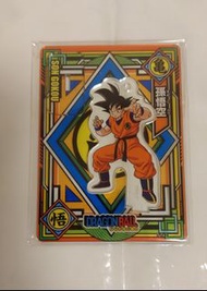 日版 龍珠 亞加力膠de卡 第9彈 孫悟空 9-6 企牌 立牌 立體卡 硬咭