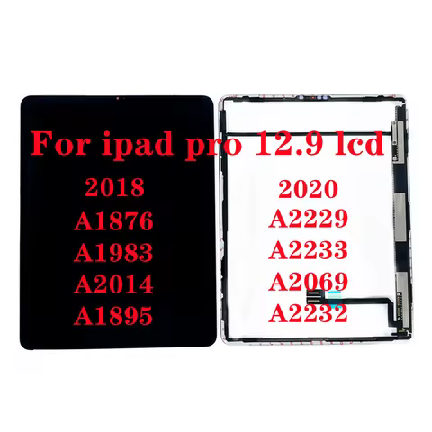 Original pantalla For IPad Pro 12.9 Pro12.9 Inch 2018 2020 3rd 4st A1983 A2014 A2233 LCD Display Dig