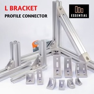 Gusset Element 2020 2028 3030 3060 4040 4080 4545 4590 /L Bracket/Angle Connector engineering tool D