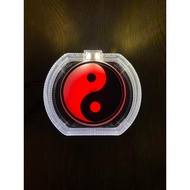 Rotating Motion Sharing Light + Shroud 12volt 4.5 inch Universal All Motor V33
