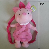เป้สะพายหลัง ตุ๊กตา Piglet พิกเล็ท ขนาดสูง 15 นิ้ว รวมหู ด้วยค่ะ