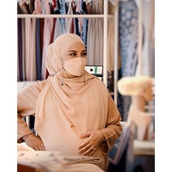 ORIGINAL FACEMASK NUN HA PRINTED mask nunha face mask neelofa haris