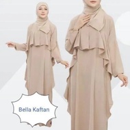 JUBAH BELLA dress muslimah jubah plain kaftan long dress women muslimah