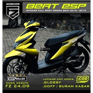 (COD) Decal Stiker Beat Fi Esp 2017 full body gradasi Terbaru - Sticker Aksesoris Beat Full Body 201