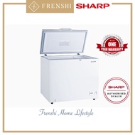 【FREE SHIPPING】Sharp Dual Mode Chest Freezer (220L) SJC218 [ Frenshi ]